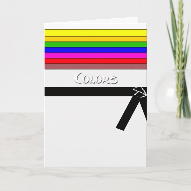 Farben Karte (Vorderseite)