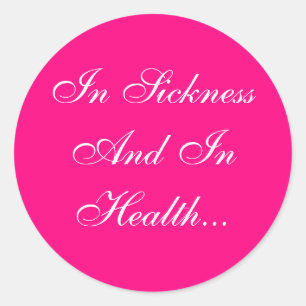 Farben laden zu hellrosa ein runder aufkleber