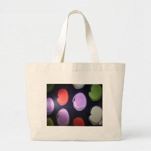 Farben meines Lebens Big Polka dot.JPG Jumbo Stoffbeutel