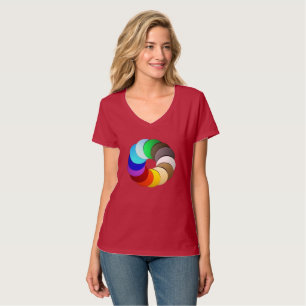 Farben Schönheitsdesigns T-Shirt