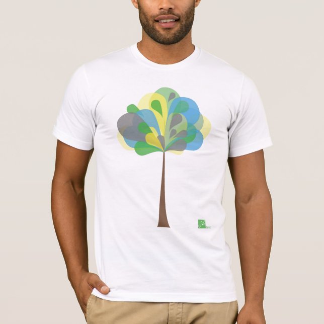 Färben Sie Baum-T-Shirt NEU T-Shirt (Vorderseite)
