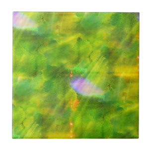 färben Sie das nahtlose Hintergrundgrün, gelb Fliese