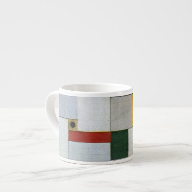 Färben Sie Entwurf für die Decke der Espressotasse (Vorderseite Links)