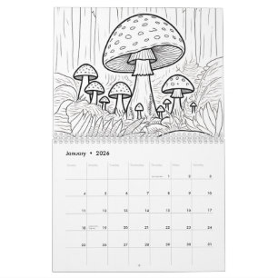 Färben Sie Ihre eigene Kalender