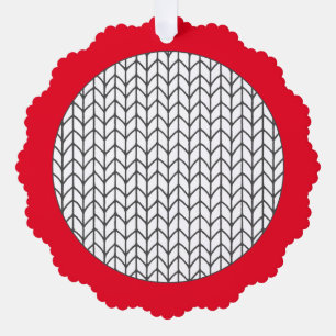 FARBEN SIE IHRE EIGENE Knetmaschine, Scallopie / R Ornament Karte