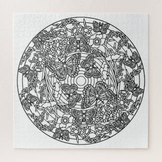 Färben Sie Ihre eigenen Puzzle