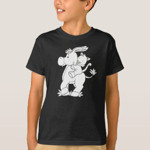 Färben Sie mich Esel und Miezekatze T-Shirt