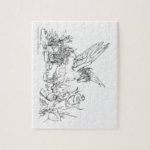 FARBEN SIE MICH! Machen Sie Ihren eigenen Geschenk Puzzle