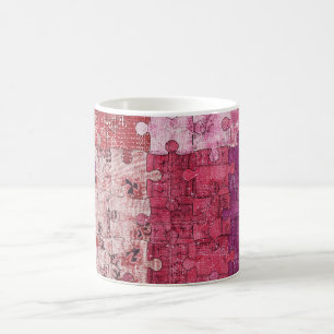 Farben Textur Puzzle Tasse