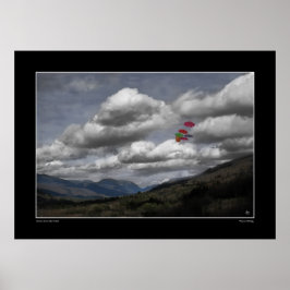 Farben über der Kerbe Poster