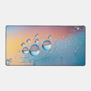 Farben und Blasen Schreibtischunterlage