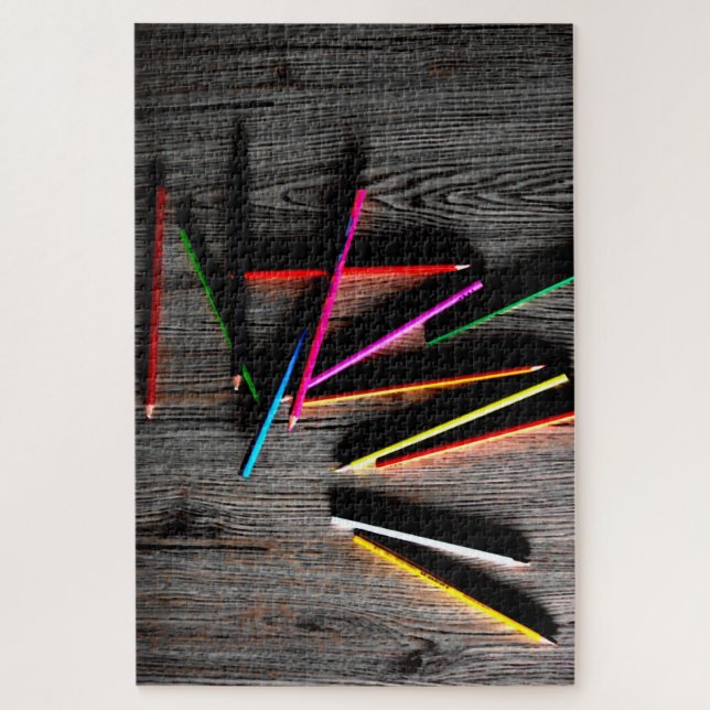 Farben und Schatten Puzzle (Vertikal)