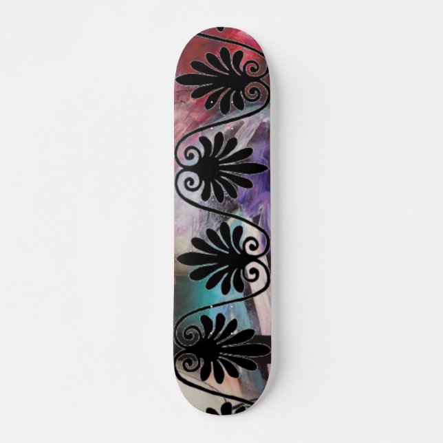 Farben und Skateboard (Vorne)