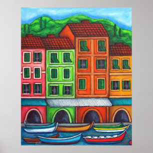 Farben von Liguira Print von Lisa Lorenz Poster