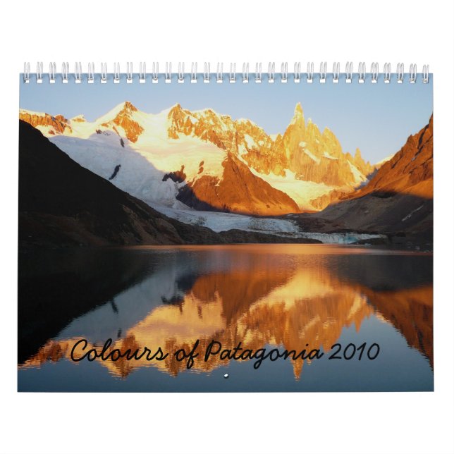 Farben von Patagonia 2010 Kalender (Titelbild)