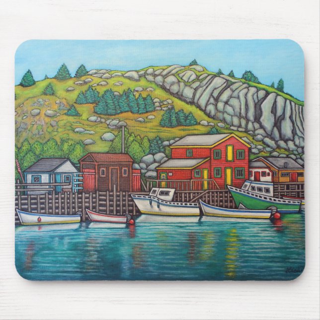 Farben von Quidi Vidi, Mousepad von Neufundland (Vorne)