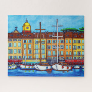 Farben von Saint-Tropez von Lisa Lorenz Puzzle