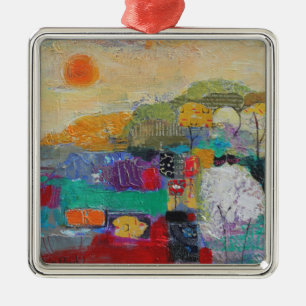 Farben von Sommer 2014 Ornament Aus Metall