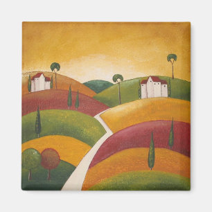 Farben von Toskana Magnet