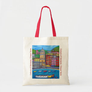 Farben von Vernazza, Cinque Terre Taschen-Tasche Tragetasche