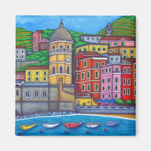 Farben von Vernazza Magneten Magnet
