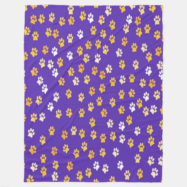 FARBEN ZEIGEN FLEECE DOG BLANKET (Vorderseite)