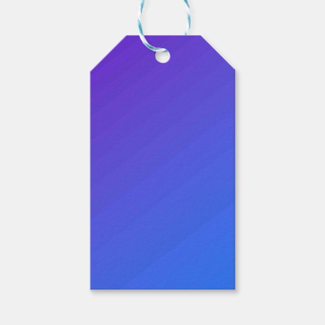 Farbenamerikanische Gift-Tags Geschenkanhänger (Vorderseite)