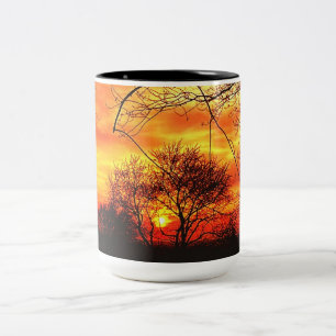 FARBENBEDINGTE NATUREN ZWEIFARBIGE TASSE