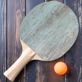 Farbenblauer Holz Tischtennis Schläger