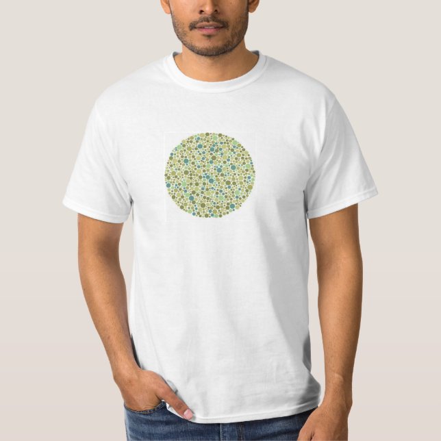 Farbenblinder Test T-Shirt (Vorderseite)