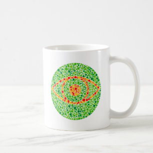Farbenblindheit Auge Tasse