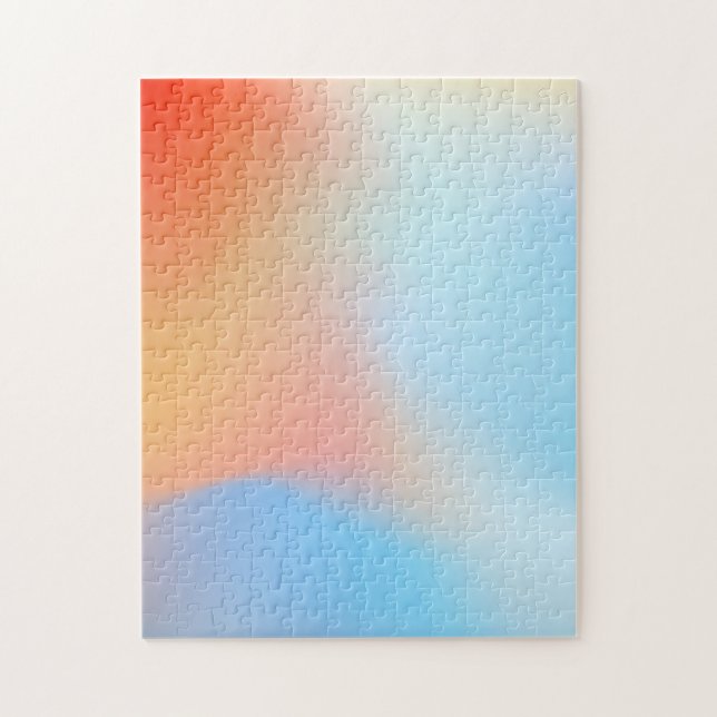 Farbenblindübungen mit Farbverlauf Puzzle (Vertikal)