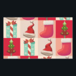 FARBENE CHRISTMAS PRÄSENTIERT SANTA CANDY TREIN RECHTECKIGER AUFKLEBER<br><div class="desc">Eine tolle Weihnachtsgeschenkidee für Mama,  Papa,  Schwester,  Bruder,  Freundin,  Freund,  Onkel,  Tante,  Oma,  Opa,  Familie & Freunde zu Weihnachten & Neujahr.Trendy,  Stilvolle und einzigartige Weihnachtsgeschenke.</div>