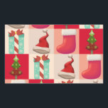 FARBENE CHRISTMAS PRÄSENTIERT SANTA CANDY TREIN RECHTECKIGER AUFKLEBER<br><div class="desc">Eine tolle Weihnachtsgeschenkidee für Mama,  Papa,  Schwester,  Bruder,  Freundin,  Freund,  Onkel,  Tante,  Oma,  Opa,  Familie & Freunde zu Weihnachten & Neujahr.Trendy,  Stilvolle und einzigartige Weihnachtsgeschenke.</div>