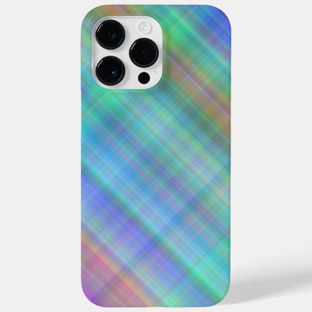 FARBENE KARIERTE PATTER Case-Mate iPhone HÜLLE (Rückseite)