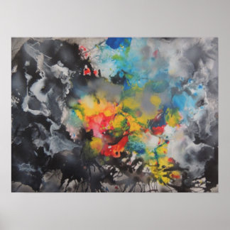 Farbenentwicklung Poster