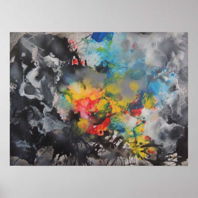 Farbenentwicklung Poster (Vorne)