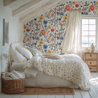 Farbenfarbenes Tapete im Wasserfarbenstil