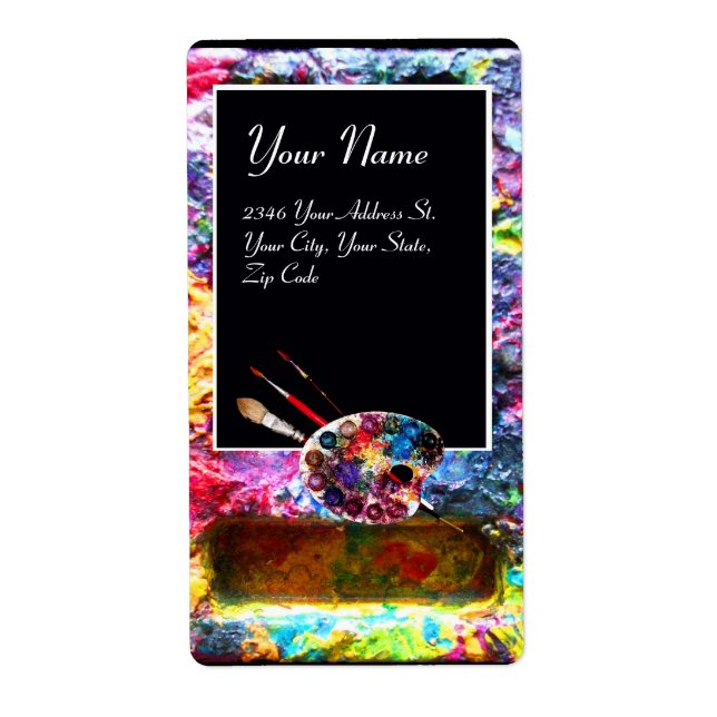 FARBENFARBPALETTE, BRÜSSEL, schwarz (Vorne)