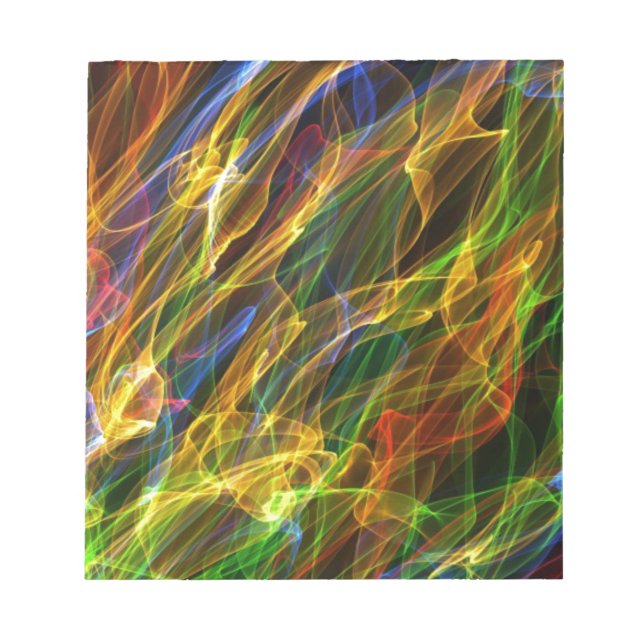 Farbenflames Notizblock (Vorderseite)