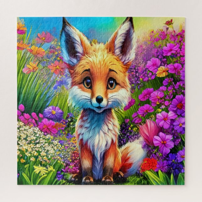 Farbenfox Puzzle (Vertikal)
