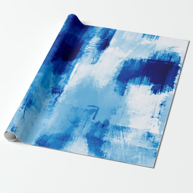 Farbenfreundlich, farblich glänzend. Schöne bemalt Geschenkpapier (Ungerollt)