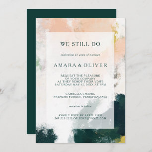 Farbenfroh Abstrakt machen wir immer noch eine Neu Einladung