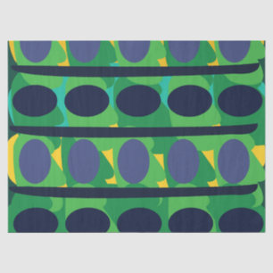 Farbenfroh Abstrakt, modern geometrisch Seidenpapier