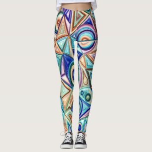 Farbenfroh, abstrakt und stilvoll "Ratti_Creative_ Leggings
