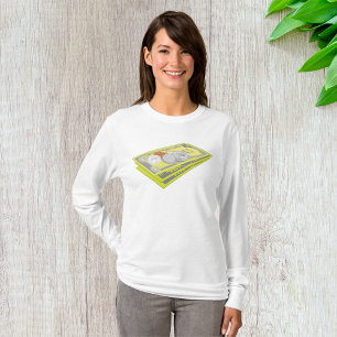 Farbenfroh amerikanisches Geld Bargeld und Münzen T-Shirt