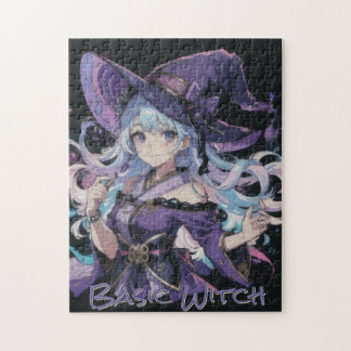 Farbenfroh/Anime/Hexe/Halloween Puzzle