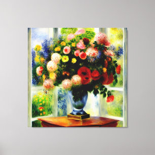 Farbenfroh Assorals Elegant Vase Leinwanddruck