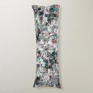 Farbenfroh aussehen wie quadratische dvd Ausschnit Seitenschläferkissen