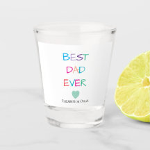 Farbenfroh "Bester Vater je" - Fun & Heartfelt